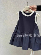 Children's Dress Girls Vest New Summer Baby Fashionable Style Little - Astra Wear astrawear.ca