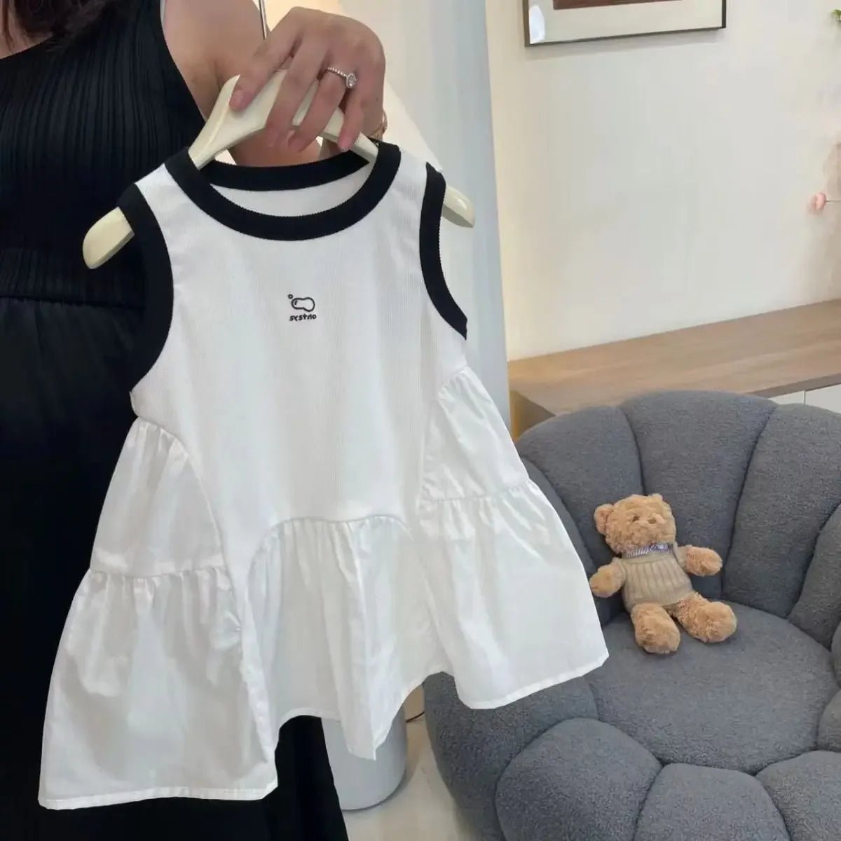 Children's Dress Girls Vest New Summer Baby Fashionable Style Little - Astra Wear astrawear.ca
