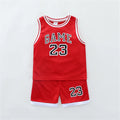 Children's Summer Basketball Suit Vest And Shorts Two-Piece Set Comfortable Lightweight Clothing for Kids - Astra Wear astrawear.ca