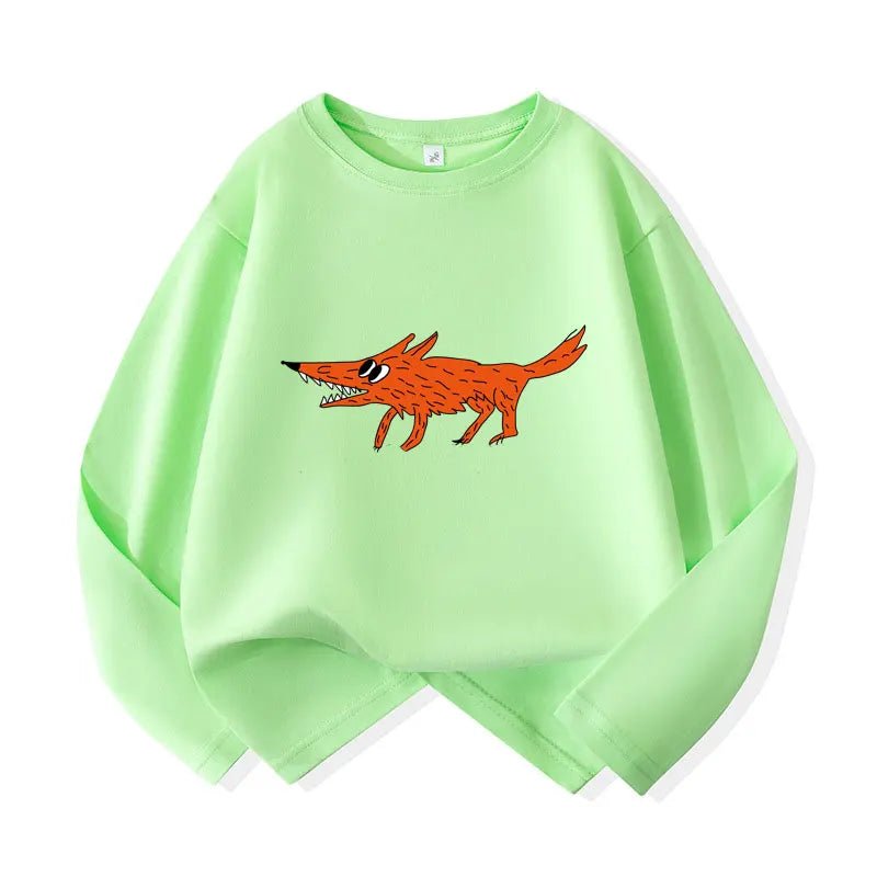 Children's T-shirts Full Sleeve Girls Top Tees Boys Shirts Crew Neck Pull Over Kids T Shirt 2026 Autumn Cartoon Baby Clothing - Astra Wear astrawear.ca