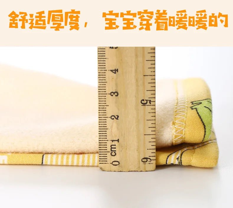 Children's Velvet Underwear Set Autumn and Winter New Long Sleeve Autumn Clothes Autumn Pants Thickened Warm Small and Medium si - Astra Wear astrawear.ca