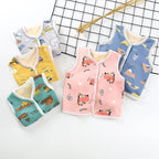 Children's Velvet Underwear Set Autumn and Winter New Long Sleeve Autumn Clothes Autumn Pants Thickened Warm Small and Medium si - Astra Wear astrawear.ca