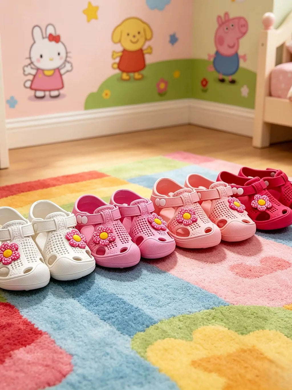 Cute and breathable casual shoes for little girls suitable for both indoor and outdoor use - Astra Wear astrawear.ca