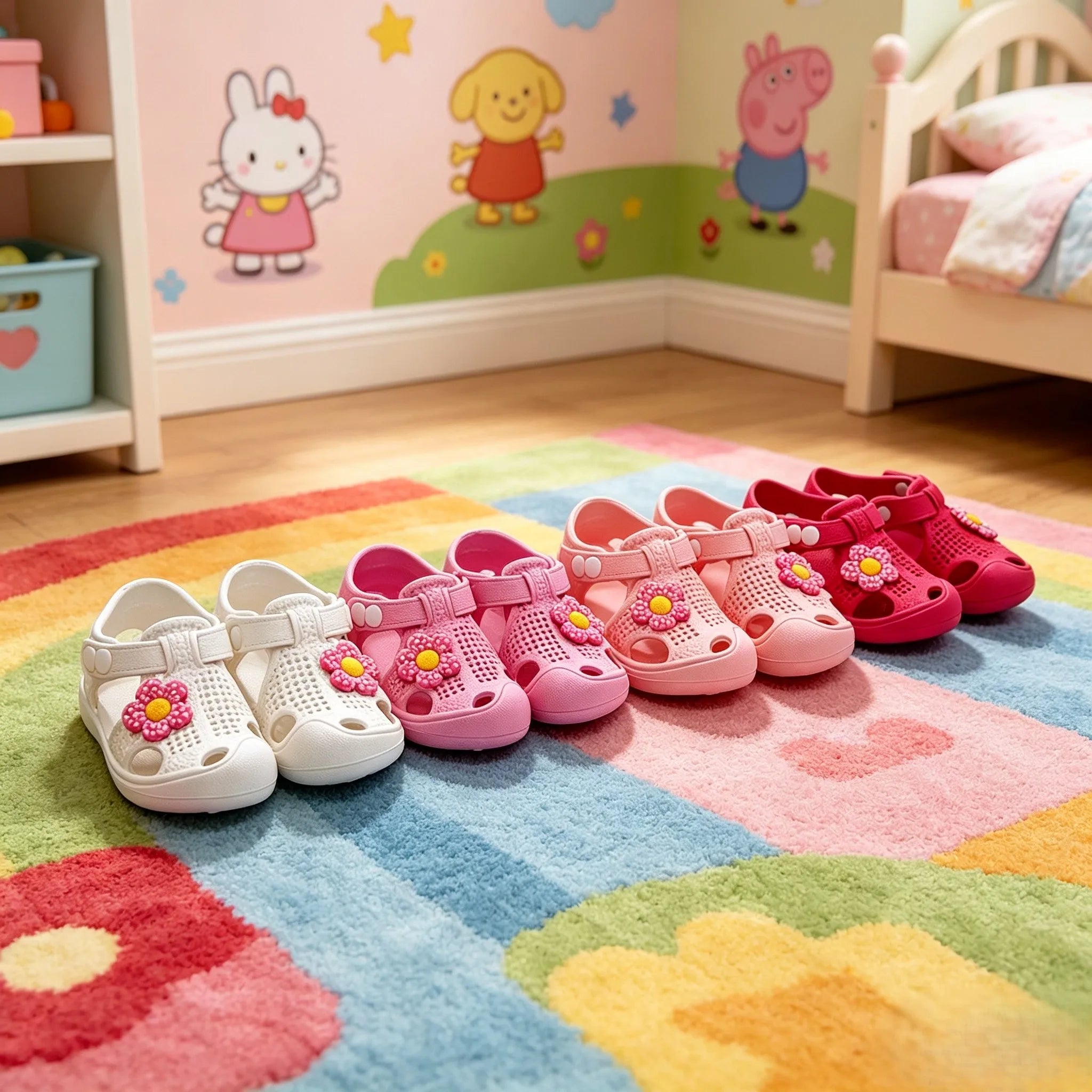 Cute and breathable casual shoes for little girls suitable for both indoor and outdoor use - Astra Wear astrawear.ca