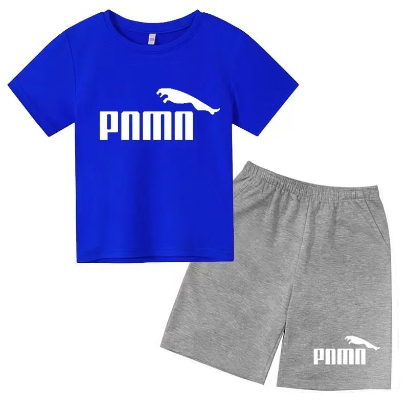 Des vêtements esthétiques pour les enfants de 3 à 12 ans, T-shirt imprimé avec des lettres, blouse à manches courtes et pantalon - Astra Wear astrawear.ca