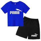 Des vêtements esthétiques pour les enfants de 3 à 12 ans, T-shirt imprimé avec des lettres, blouse à manches courtes et pantalon - Astra Wear astrawear.ca