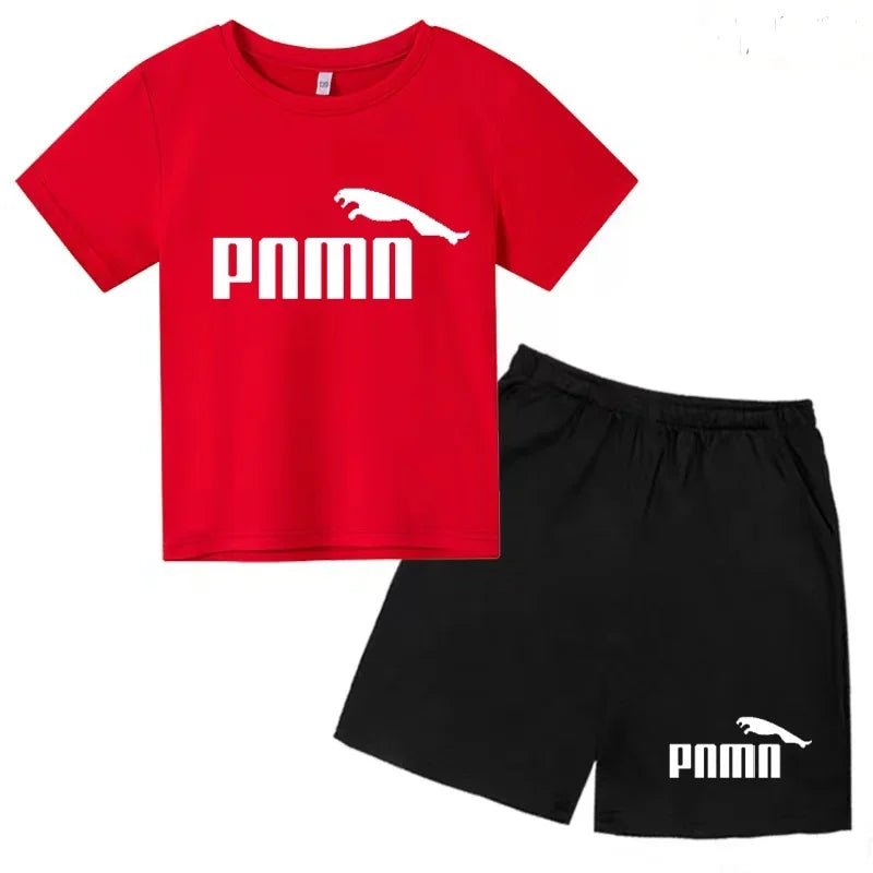 Des vêtements esthétiques pour les enfants de 3 à 12 ans, T-shirt imprimé avec des lettres, blouse à manches courtes et pantalon - Astra Wear astrawear.ca