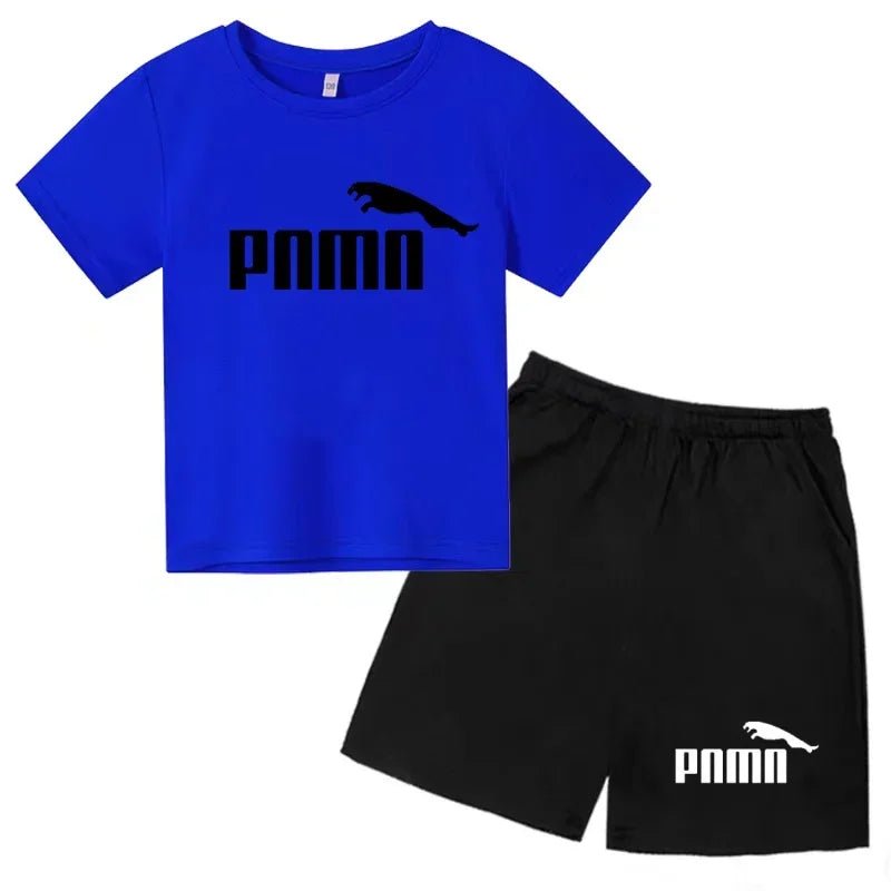 Des vêtements esthétiques pour les enfants de 3 à 12 ans, T-shirt imprimé avec des lettres, blouse à manches courtes et pantalon - Astra Wear astrawear.ca