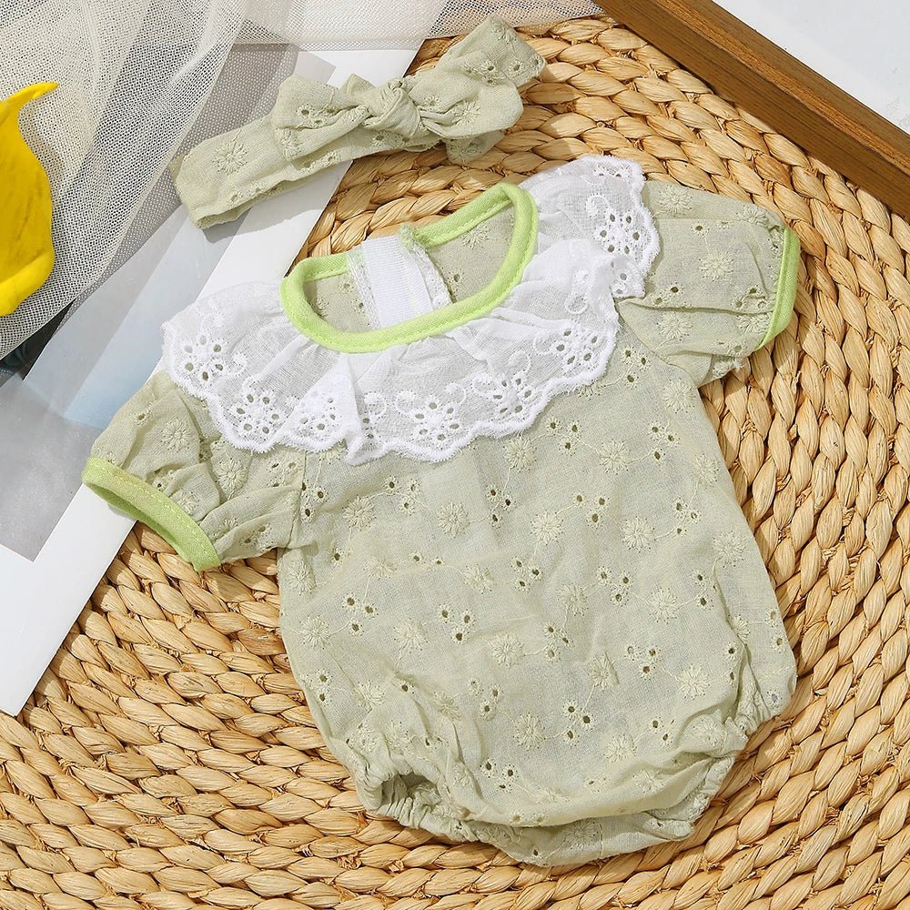 Dress Vest Dolls Outfit Clothes For 16 inch 40cm Baby Doll Cute - Astra Wear astrawear.ca