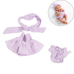 Dress Vest Dolls Outfit Clothes For 16 inch 40cm Baby Doll Cute - Astra Wear astrawear.ca