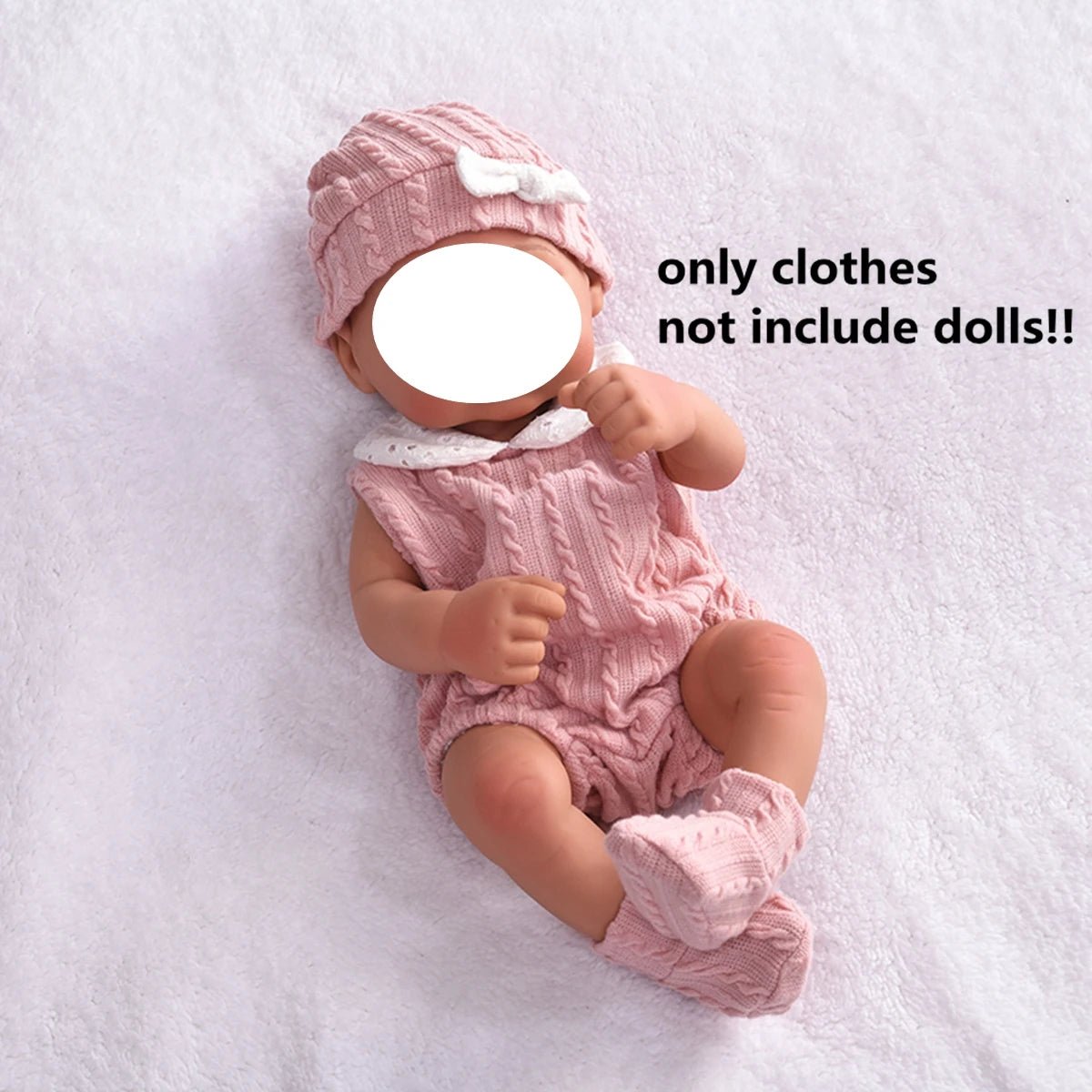 Dress Vest Dolls Outfit Clothes For 16 inch 40cm Baby Doll Cute - Astra Wear astrawear.ca