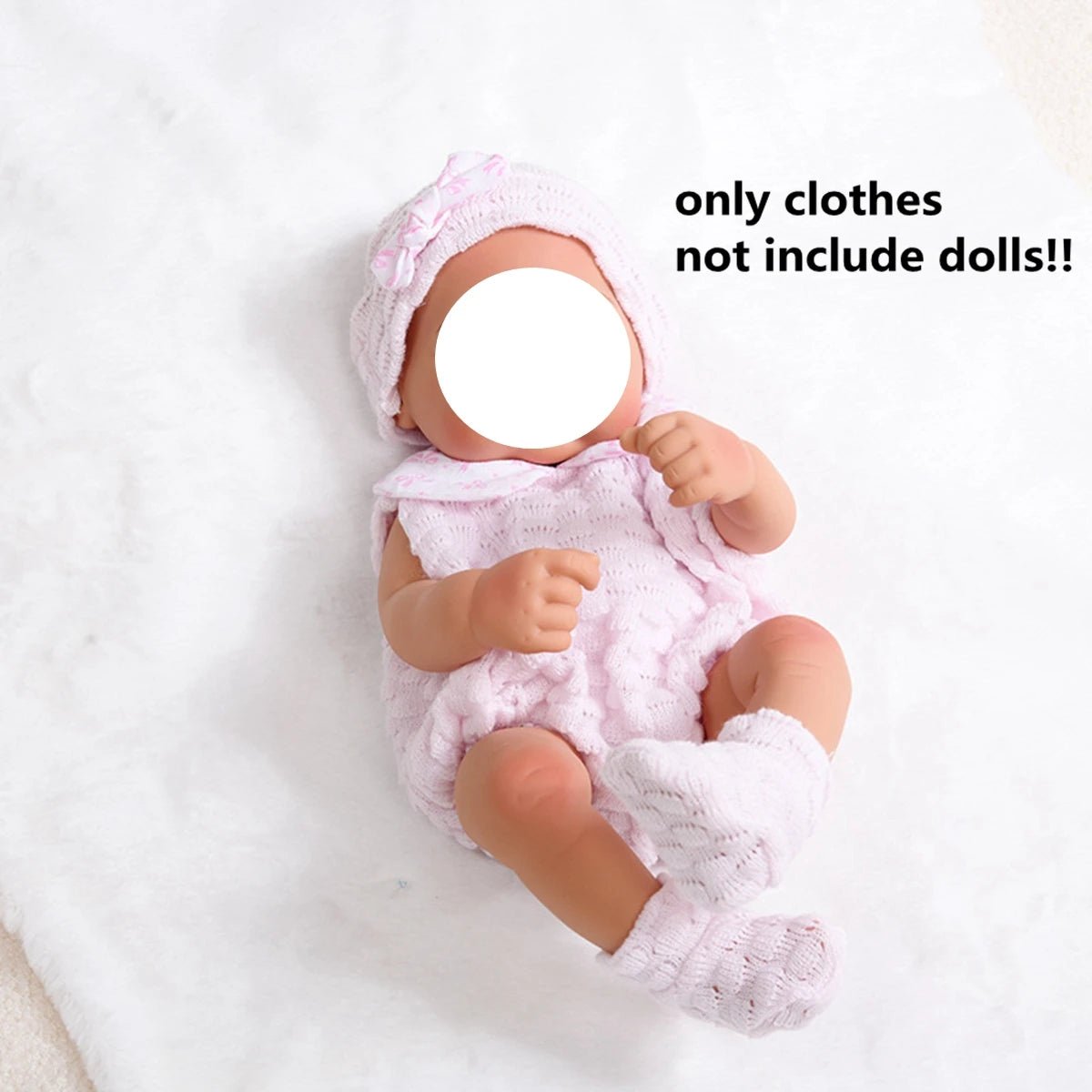 Dress Vest Dolls Outfit Clothes For 16 inch 40cm Baby Doll Cute - Astra Wear astrawear.ca
