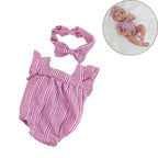 Dress Vest Dolls Outfit Clothes For 16 inch 40cm Baby Doll Cute - Astra Wear astrawear.ca