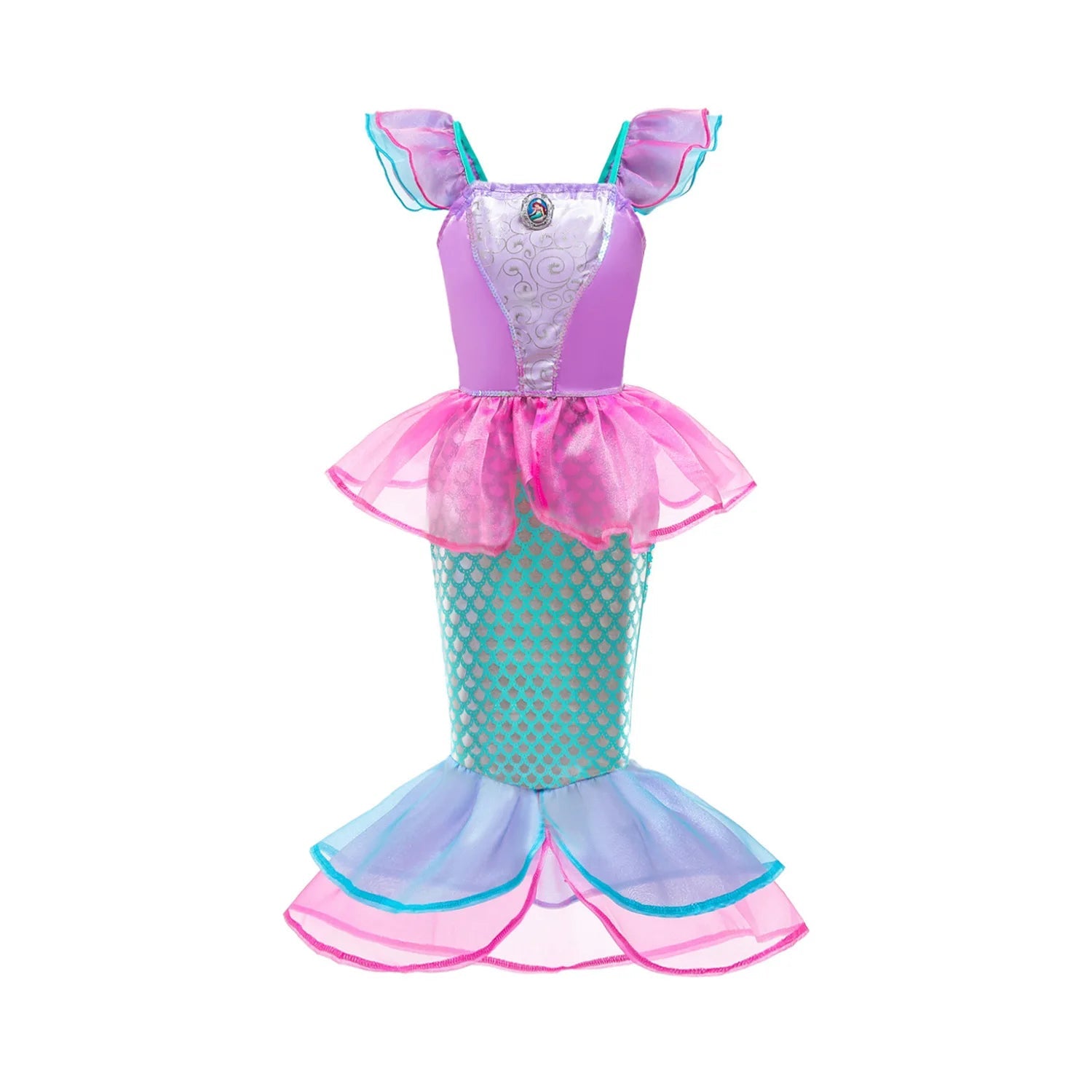 Elsa Anna Kid Princess Girls Dress Rapunzal Kids Cosplay Halloween Vestidos Children Costume Birthday Party Dress - Astra Wear astrawear.ca