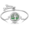 Bracelet Diffuseur Parfum Acier Inoxydable – Aromatherapie Huiles Essentielles