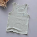 Fashion Children T-shirts for Girls Candy Color Baby Boys Graphic Tee Cotton Vest Tops Kids Summer Clothes Sleeveless T-Shirt - Astra Wear astrawear.ca