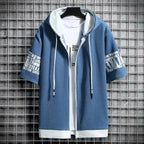 Fashion Men's Hoodies Summer Men Clothing T-shirt Zipper Hood Cartoon - Astra Wear astrawear.ca