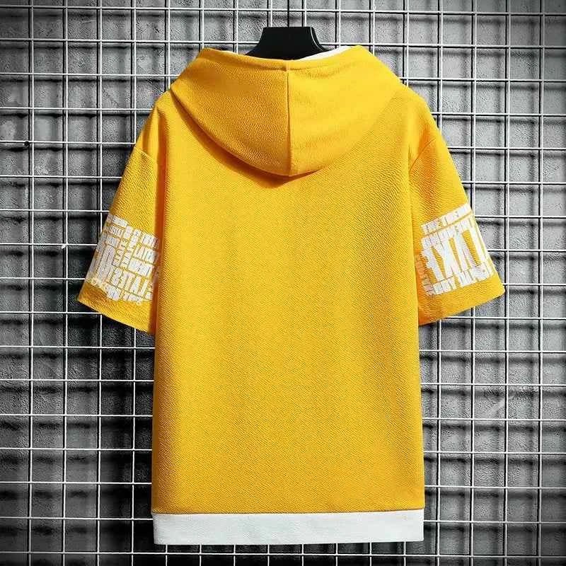 Fashion Men's Hoodies Summer Men Clothing T-shirt Zipper Hood Cartoon - Astra Wear astrawear.ca