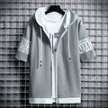 Fashion Men's Hoodies Summer Men Clothing T-shirt Zipper Hood Cartoon - Astra Wear astrawear.ca