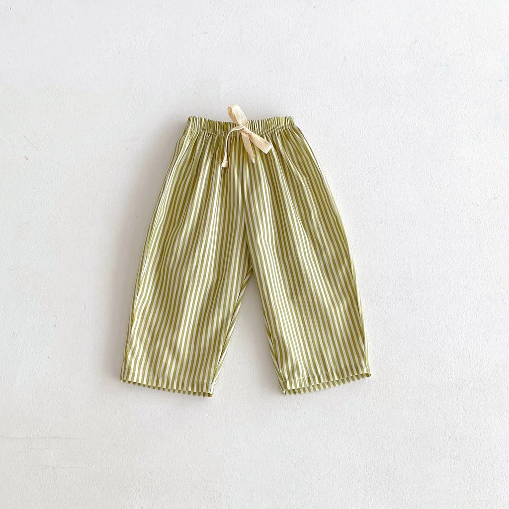 Fashion Striped Trousers For Children's Clothes Summer Thin Loose Casual Kids Harem Pants Toddler Costume Boys Girls Long Pant - Astra Wear astrawear.ca