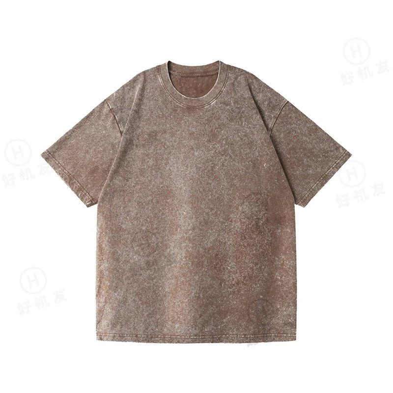High Quality American Vintage Washed Old T-shirt, Summer Cotton Kids Baby Boys Girls Short-sleeved Tops Kids Clothes Wholesale - Astra Wear astrawear.ca