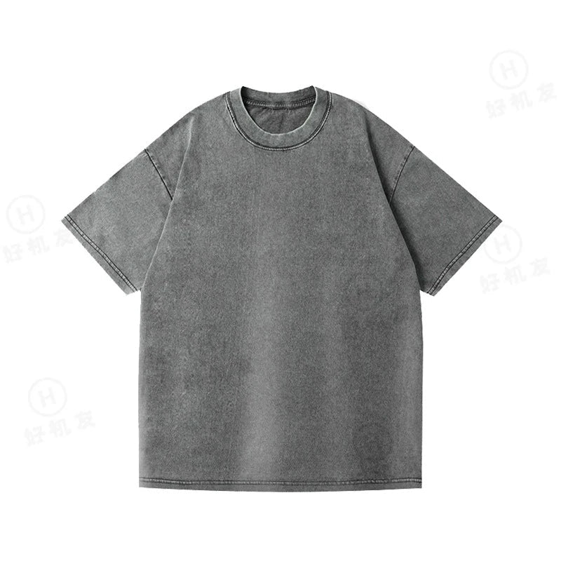 High Quality American Vintage Washed Old T-shirt, Summer Cotton Kids Baby Boys Girls Short-sleeved Tops Kids Clothes Wholesale - Astra Wear astrawear.ca