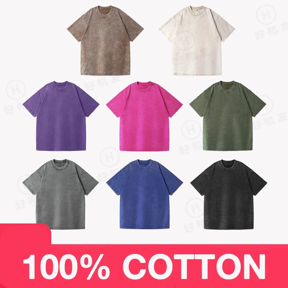 High Quality American Vintage Washed Old T-shirt, Summer Cotton Kids Baby Boys Girls Short-sleeved Tops Kids Clothes Wholesale - Astra Wear astrawear.ca