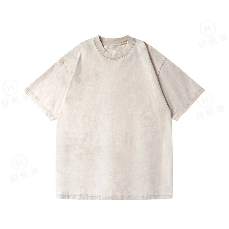 High Quality American Vintage Washed Old T-shirt, Summer Cotton Kids Baby Boys Girls Short-sleeved Tops Kids Clothes Wholesale - Astra Wear astrawear.ca