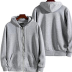 Hoodie homme zippé – Coton et polyester - Astra Wear astrawear.ca