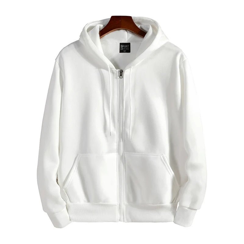 Hoodie homme zippé – Coton et polyester - Astra Wear astrawear.ca