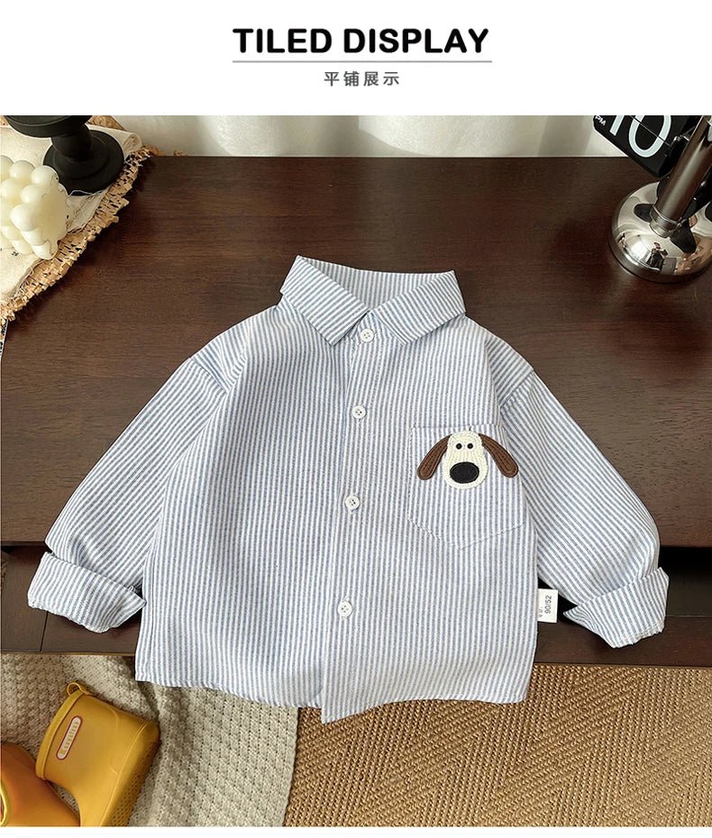 IENENS Kids Shirt Tops Clothes Child Spring Thin Shirts Toddler Infant Boy Long Sleeve Tees 1 2 3 4 Years Baby Shirt - Astra Wear astrawear.ca