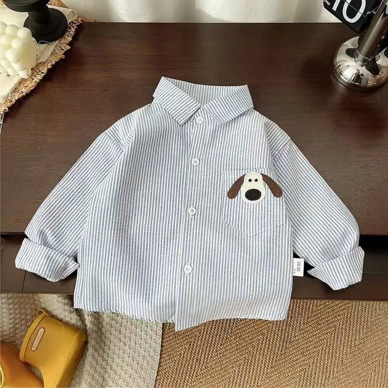 IENENS Kids Shirt Tops Clothes Child Spring Thin Shirts Toddler Infant Boy Long Sleeve Tees 1 2 3 4 Years Baby Shirt - Astra Wear astrawear.ca
