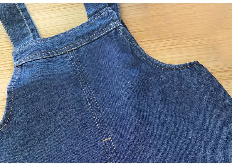 IENENS Toddler Infant Dungarees Boy Girl Long Pants Denim Overalls - Astra Wear astrawear.ca