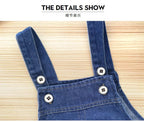 IENENS Toddler Infant Dungarees Boy Girl Long Pants Denim Overalls - Astra Wear astrawear.ca