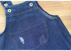 IENENS Toddler Infant Dungarees Boy Girl Long Pants Denim Overalls - Astra Wear astrawear.ca