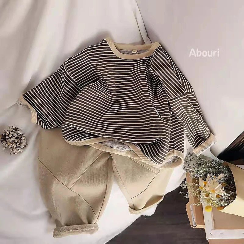 Kids Boy Sweatshirt For Toddler Girls Top Clothes Spring Cotton Long Sleeve T-Shirt Children Clothes Autumn 1-6Y Boys Clothes - Astra Wear astrawear.ca