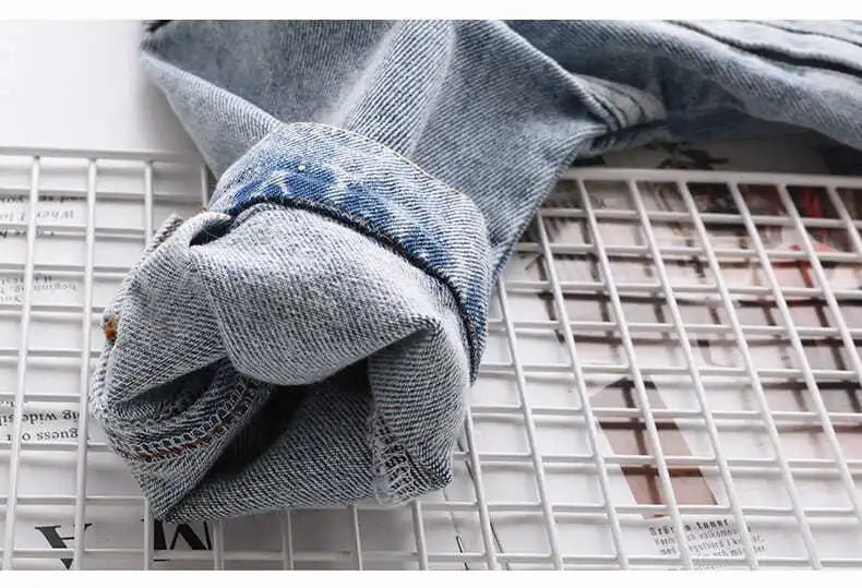 Kids Denim Jackets for Girls Baby New Flower Embroidery Coats Fashion - Astra Wear astrawear.ca