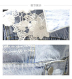 Kids Denim Jackets for Girls Baby New Flower Embroidery Coats Fashion - Astra Wear astrawear.ca