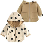 Kids Warm Pajama Sets Autumn Winter Plus Velvets Clothing Suits Boys Girls Fashion Print Pullover+Pants 2Pcs Outfits 1-14 Years - Astra Wear astrawear.ca