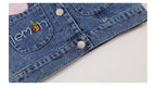 Lovely Baby Girls Denim Vest 2025 New Child Strawberry Clothes Korean Kids Design Sleeveless Jacket Toddler Cute Denim Waistcoat - Astra Wear astrawear.ca