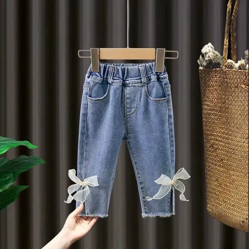 New Children's Denim Jackets Trench Jean Embroidery Jackets Girls - Astra Wear astrawear.ca