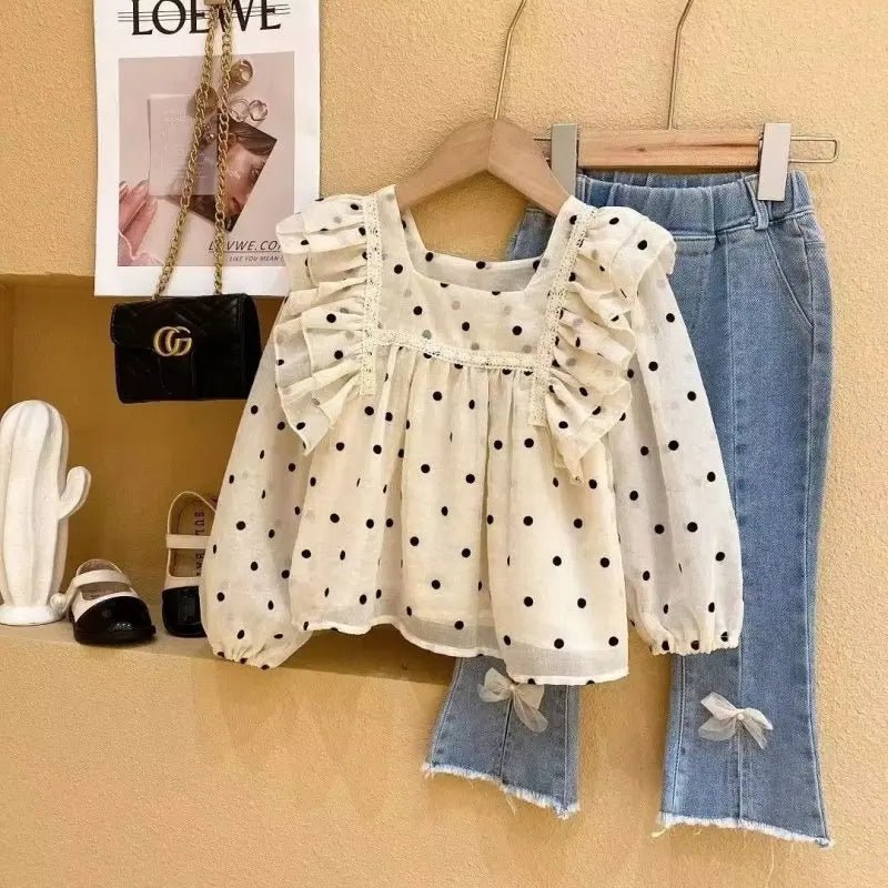 New Children's Denim Jackets Trench Jean Embroidery Jackets Girls - Astra Wear astrawear.ca