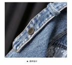 New Children's Denim Jackets Trench Jean Embroidery Jackets Girls - Astra Wear astrawear.ca