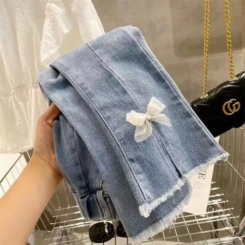 New Children's Denim Jackets Trench Jean Embroidery Jackets Girls - Astra Wear astrawear.ca