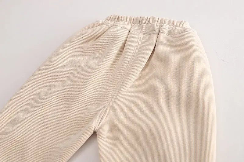 New Winter Children Clothes Kids Girls Thicken Warm Elastic Bow Pants Baby Cotton Clothing Infant Casual Trousers Leggings - Astra Wear astrawear.ca