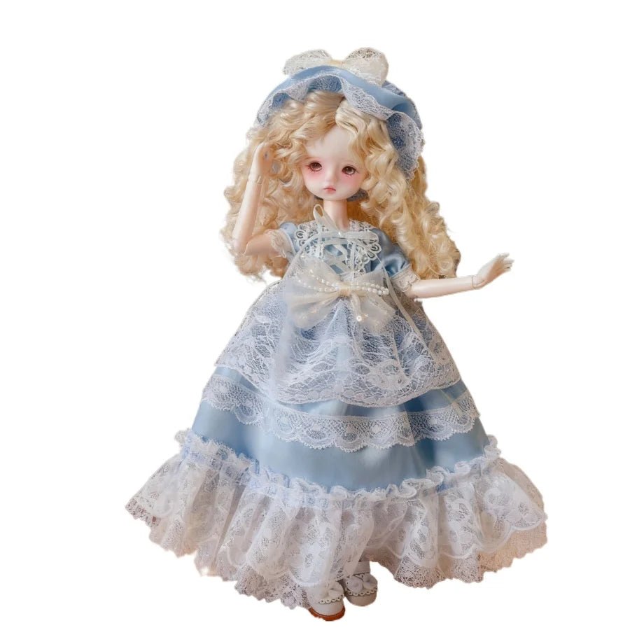 Only Clothes New Hot-selling Retro Lace Tutu Skirt Suitable for Bjd Dolls Elegant Temperament All-match Skirt Exquisite Top Hat - Astra Wear astrawear.ca