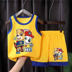 PAW Patrol Cartoon Printed Children Quick Drying Mesh Sport Clothes - Astra Wear astrawear.ca