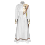 Robe longue femme asymétrique – Détails brillants - Astra Wear astrawear.ca