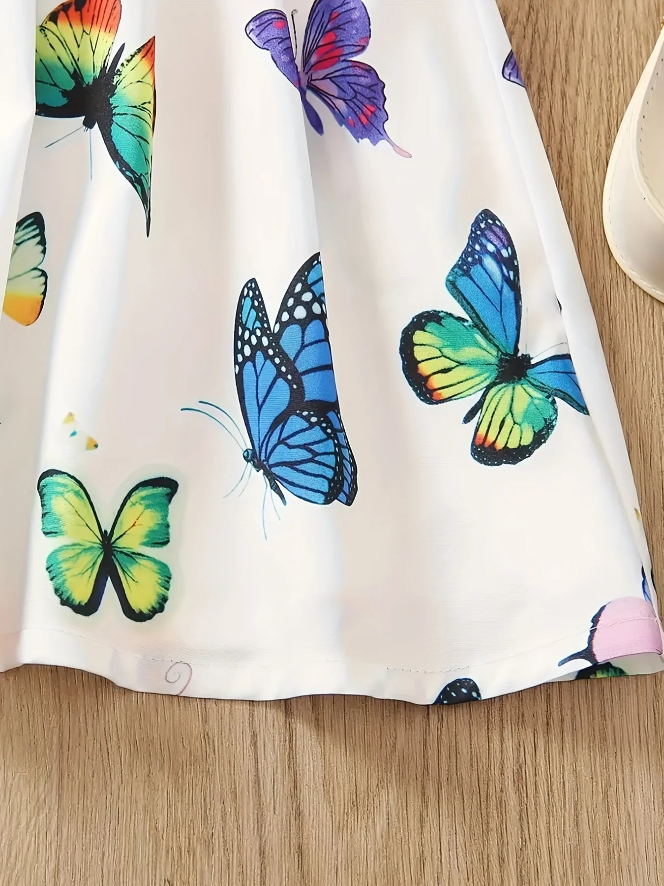 Robe Papillons Colorés – Fille 1-8 ans - Astra Wear astrawear.ca