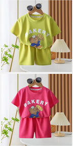 Short Sleeve Shorts Outfits 1 2 3 4Years Old Child Clothing Set - Astra Wear astrawear.ca